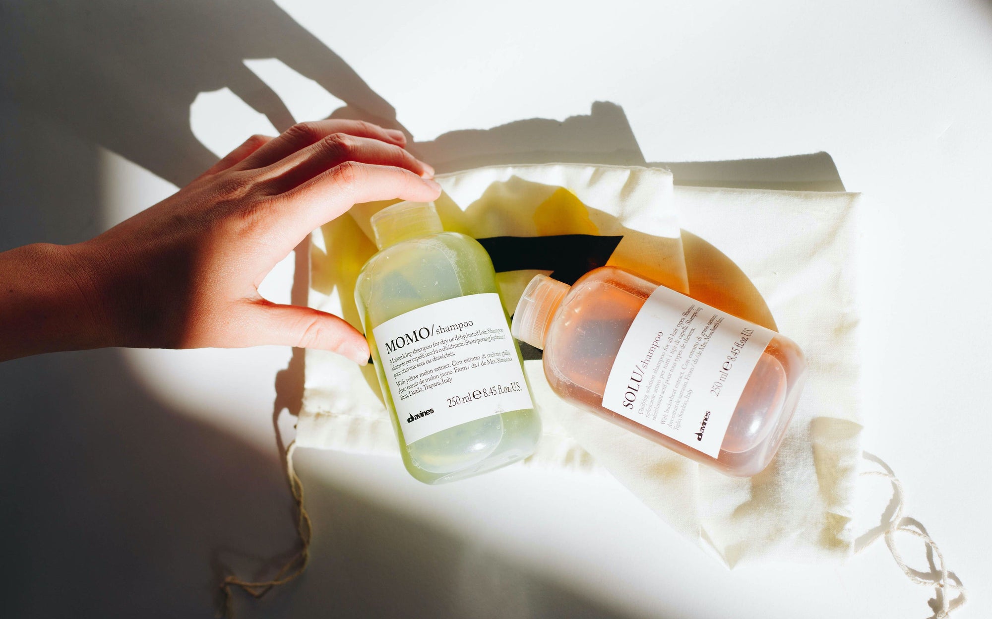 Davines care for oily scalp and dry ends