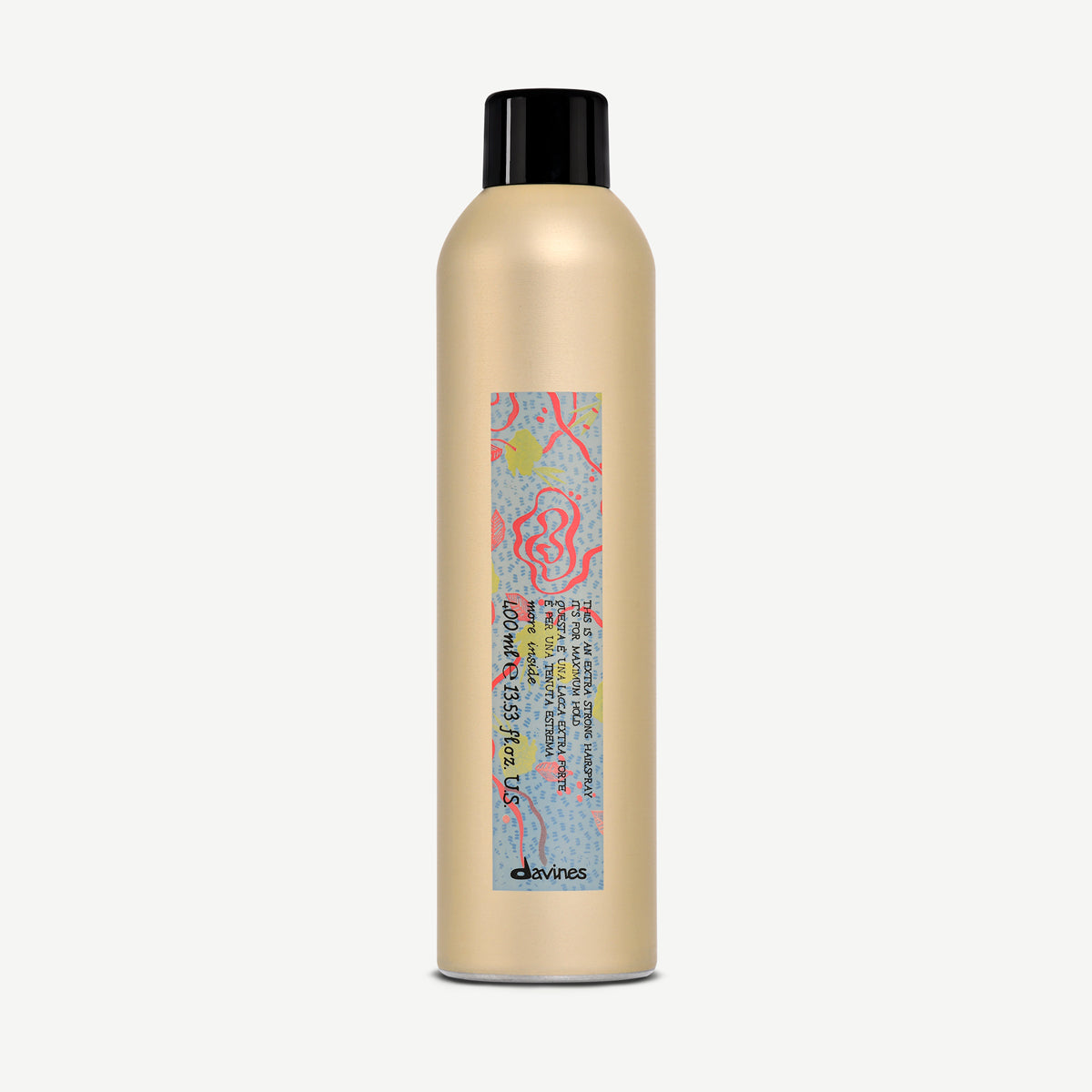 This Is An Extra Strong Hairspray