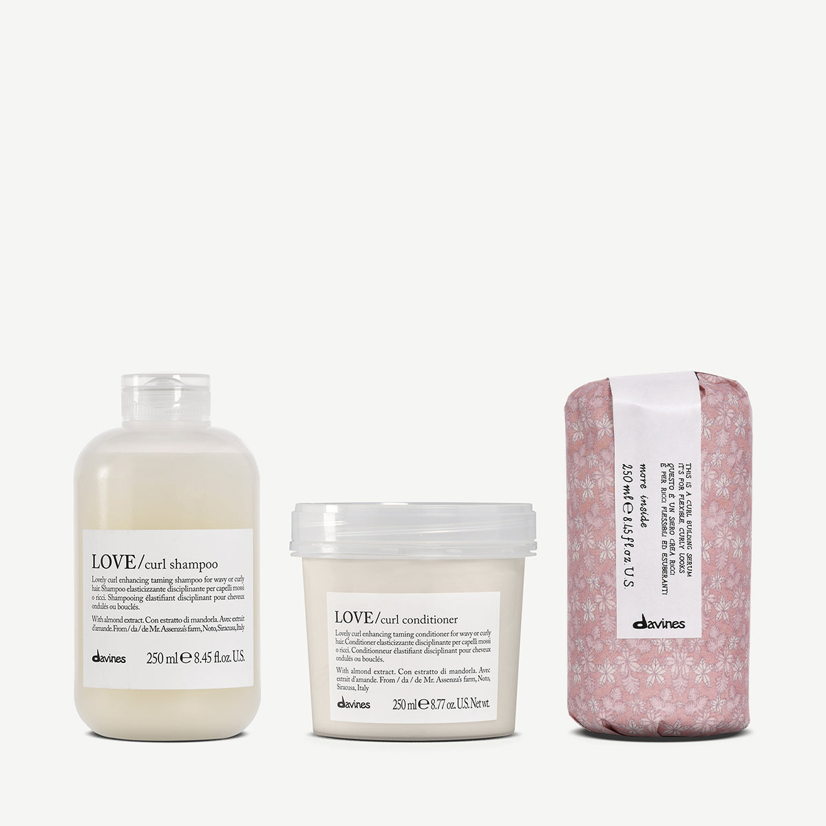 Love Curl Set 1  3 pz.Davines
