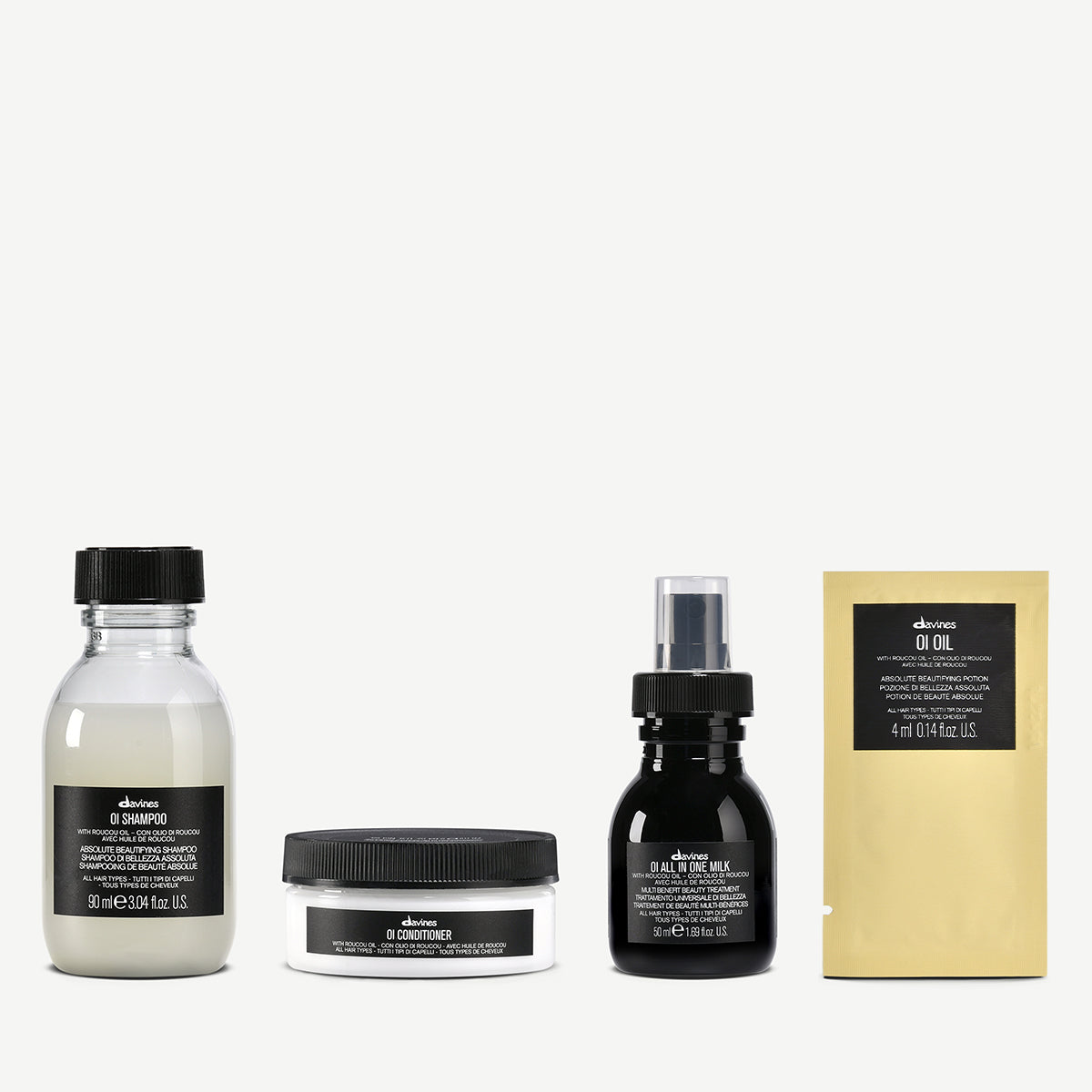 Oi Travel Set + Sachet 1  4 pz.Davines
