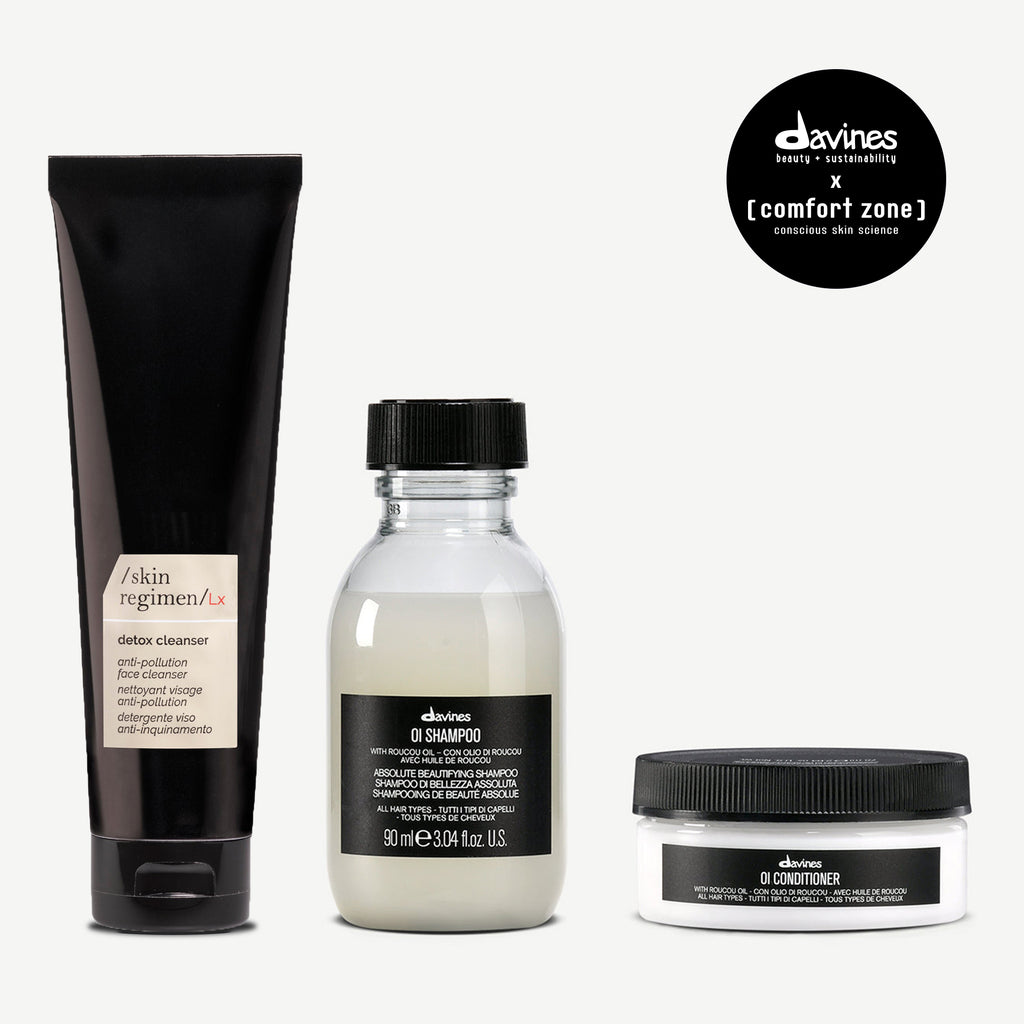 Davines x Skin Regimen Lx Set