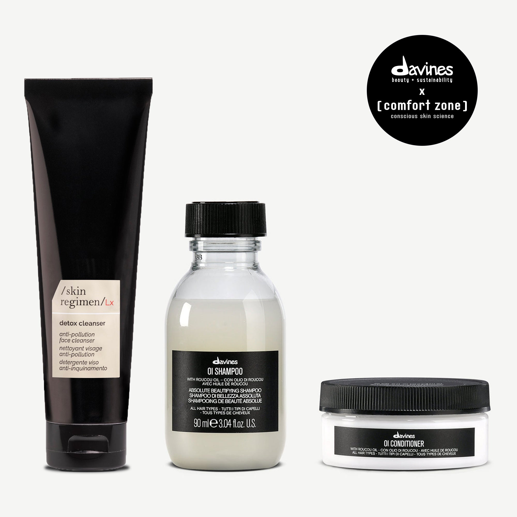 Davines x Skin Regimen Lx Set 1  Davines
